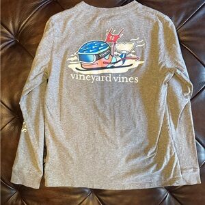 Vineyard vines boys medium ski t shirt